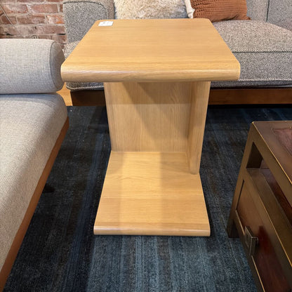 White Oak "C" Table