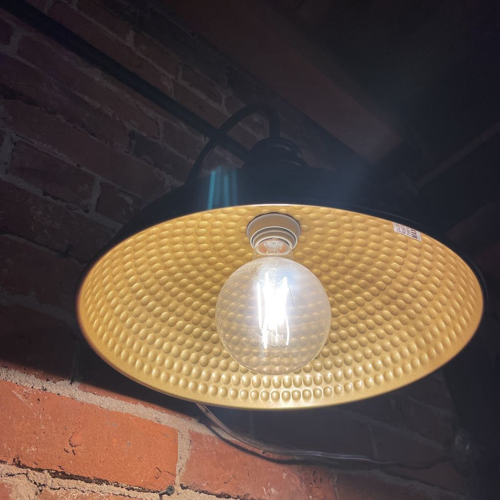 Black Dome Outdoor Sconce OUTDOOR