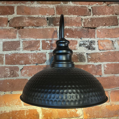 Black Dome Outdoor Sconce OUTDOOR