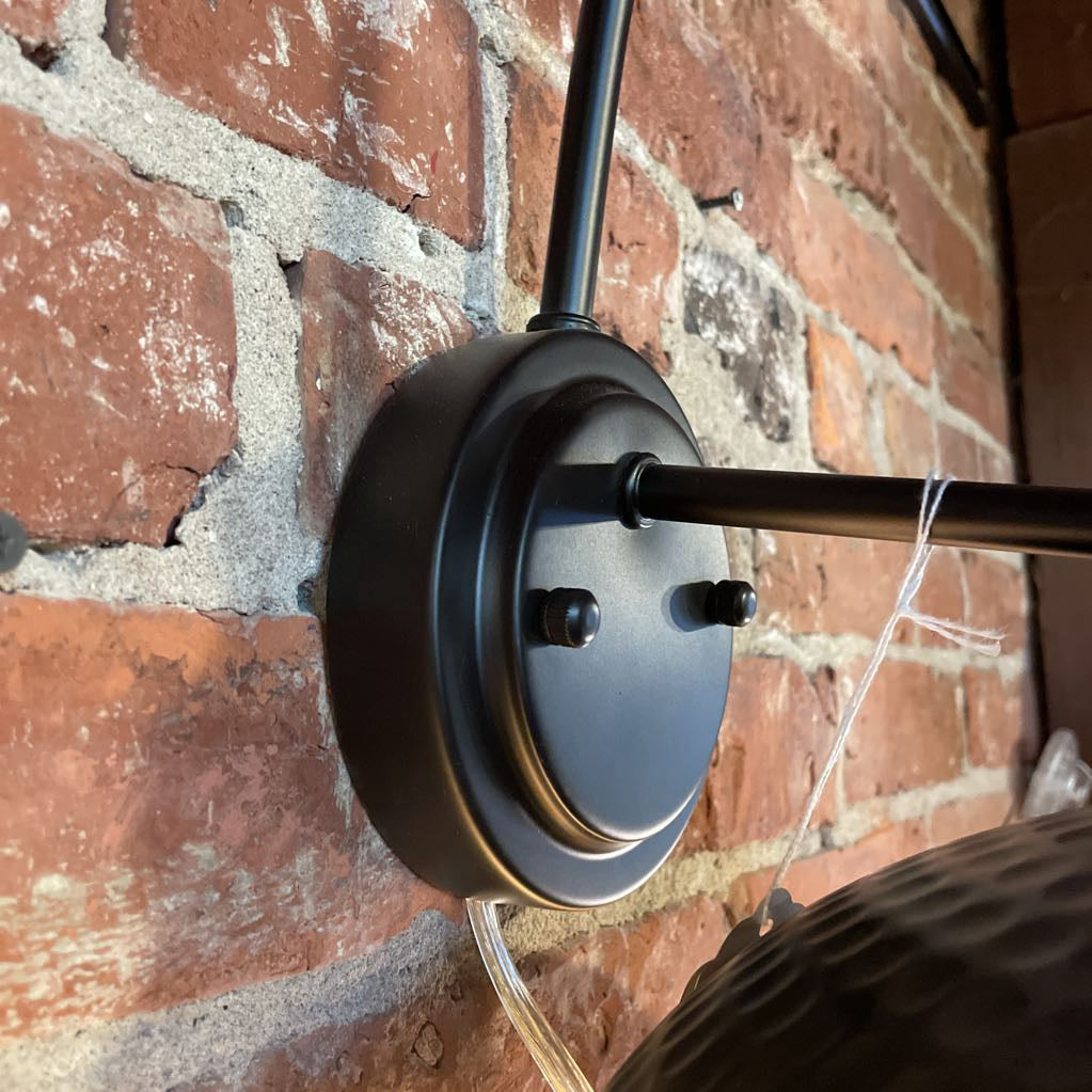 Black Dome Outdoor Sconce OUTDOOR