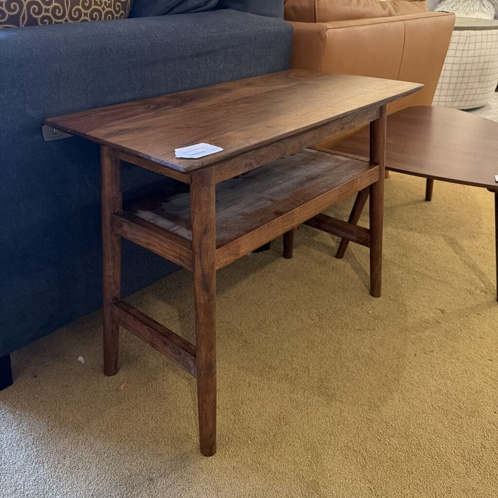 Dark Acacia Recliner Table