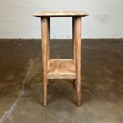 Natural Acacia Plant Stand C SIDE TABLES