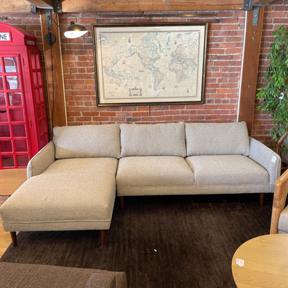 Egersund Granite LAF Chaise Sectional