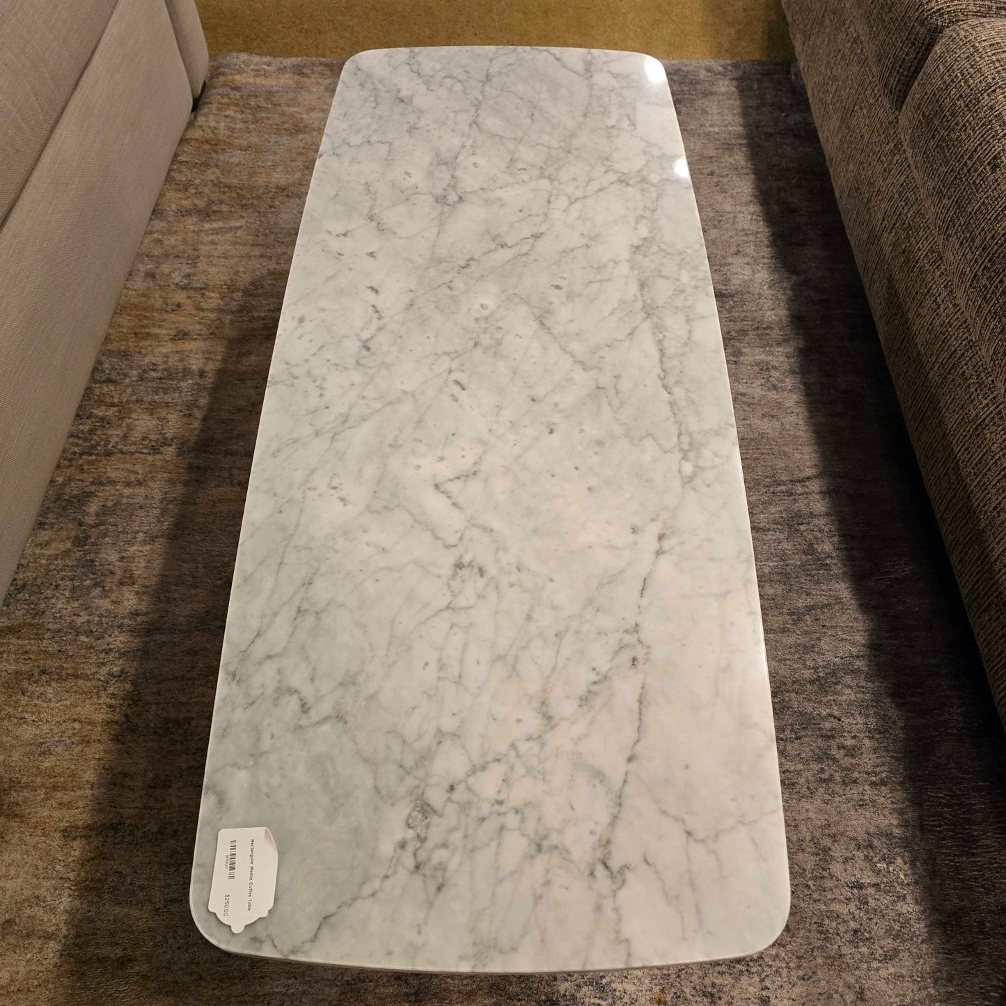 Rectangular Marble Coffee Table