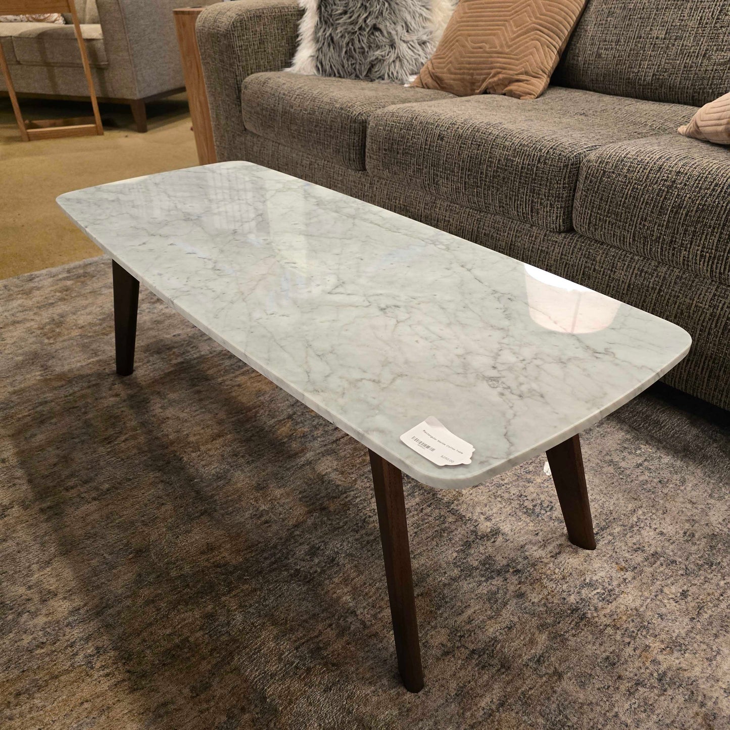 Rectangular Marble Coffee Table