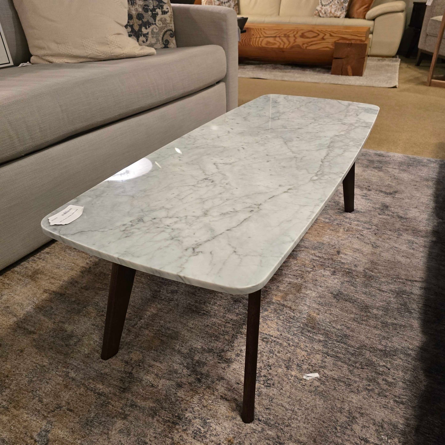 Rectangular Marble Coffee Table