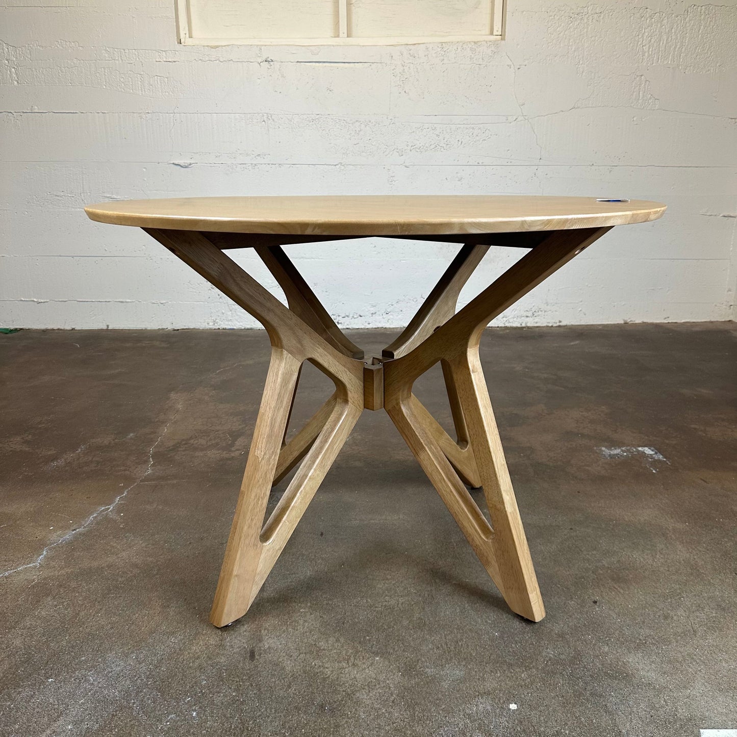 Natural Round Dining Table