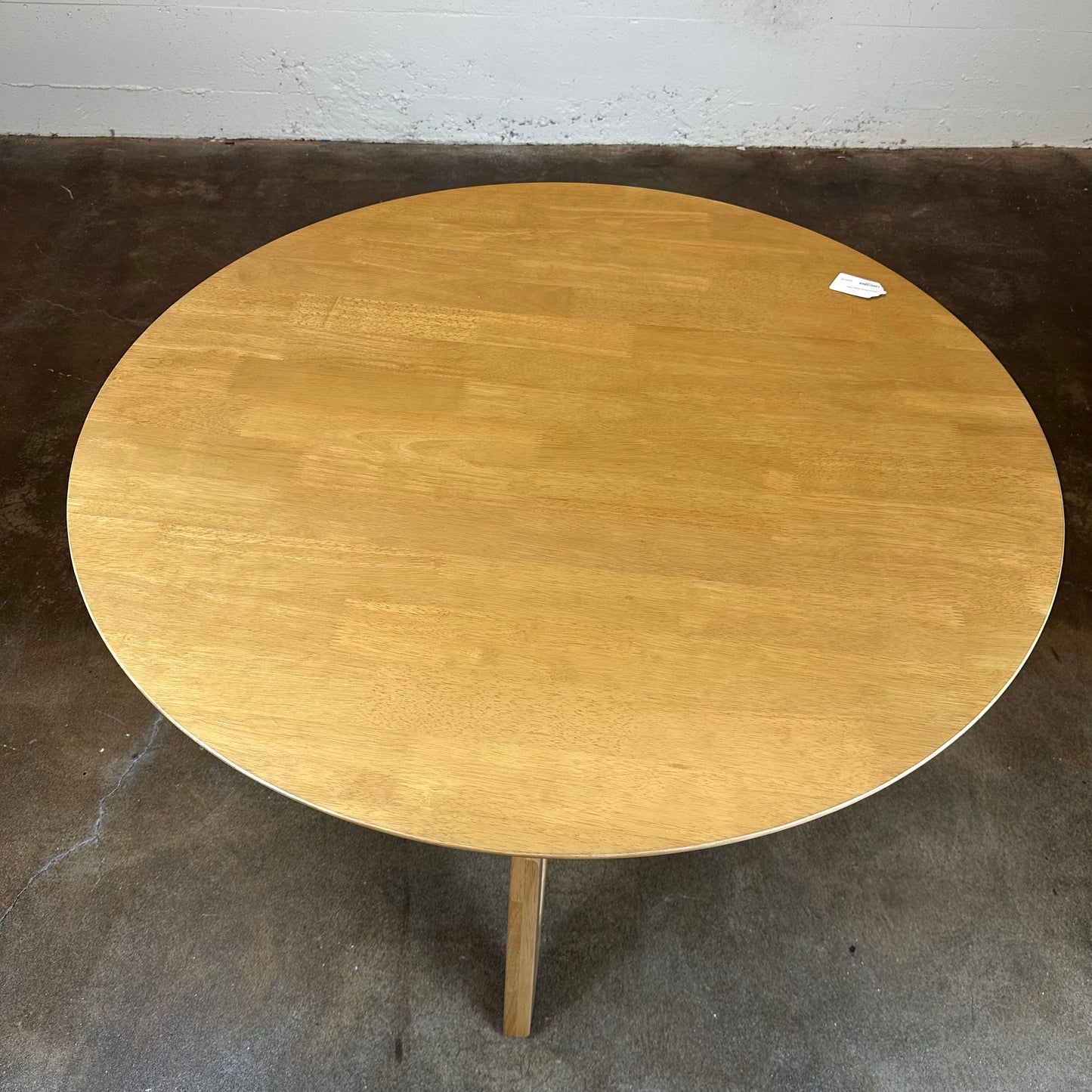 Natural Round Dining Table