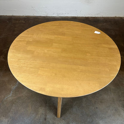 Natural Round Dining Table
