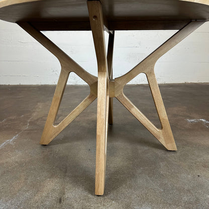 Natural Round Dining Table