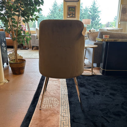 Loden Chrome Dining Chair C DINING CHAIRS