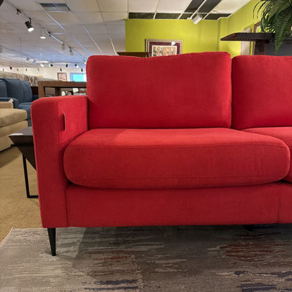 Mod Red Sofa