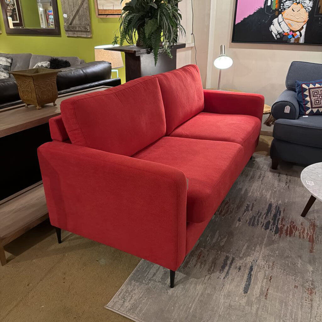 Mod Red Sofa