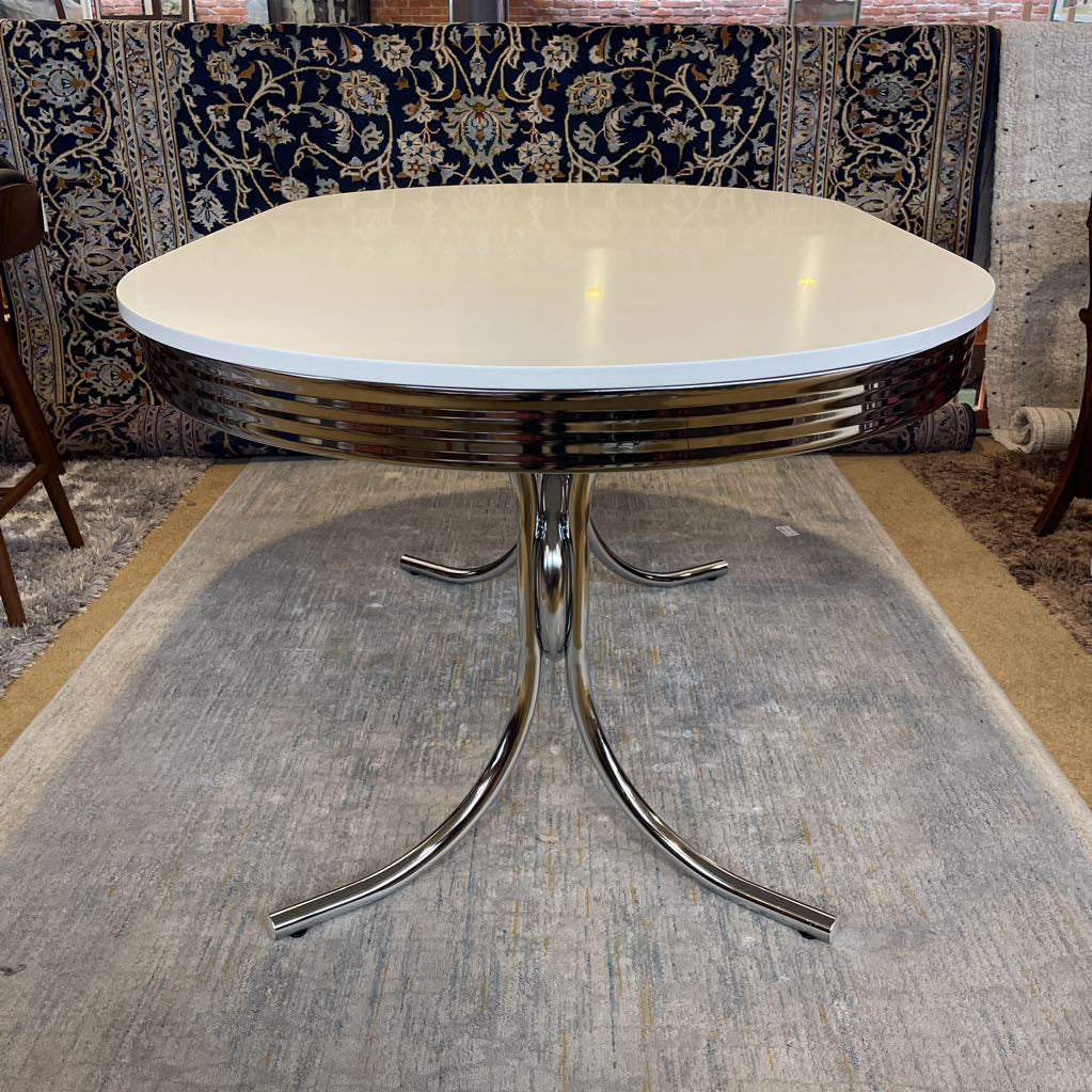 Retro Oval Dinette Table