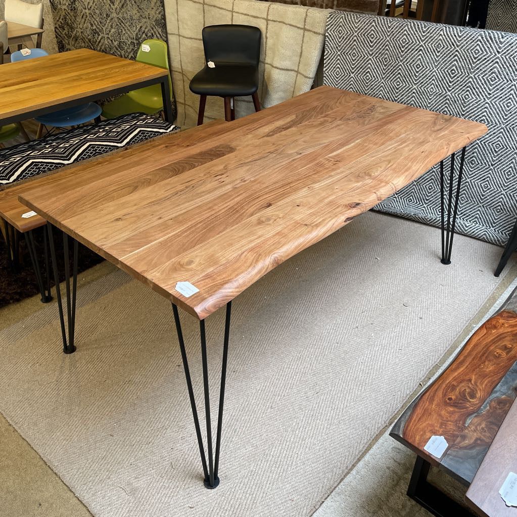 Acacia Live Edge Dining Table