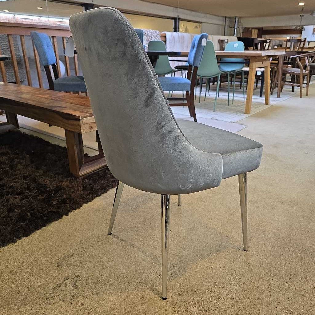 Loden Chrome Dining Chair