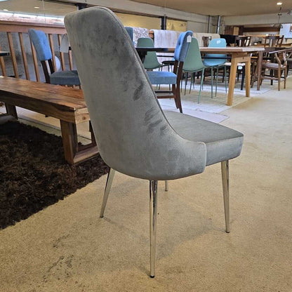Loden Chrome Dining Chair