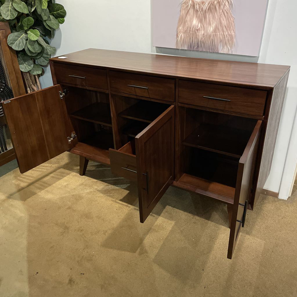 Hojen Mid-Century Modern Inspired Wood Server Buffet