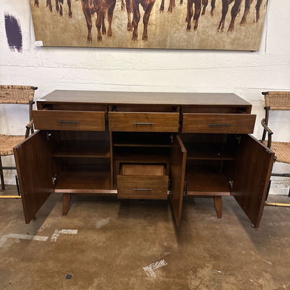 Hojen Mid-Century Modern Inspired Wood Server Buffet