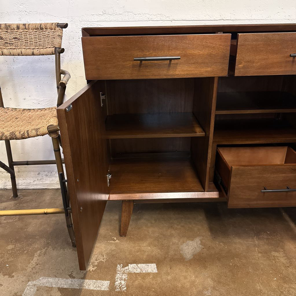 Hojen Mid-Century Modern Inspired Wood Server Buffet