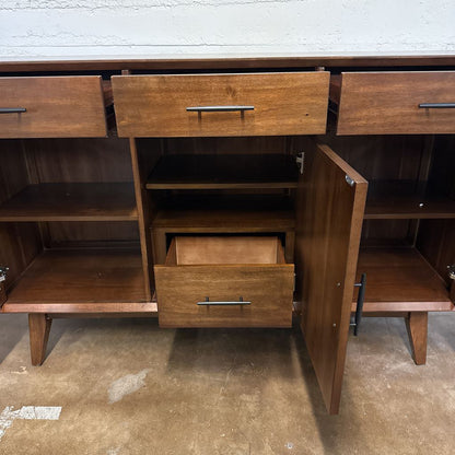Hojen Mid-Century Modern Inspired Wood Server Buffet