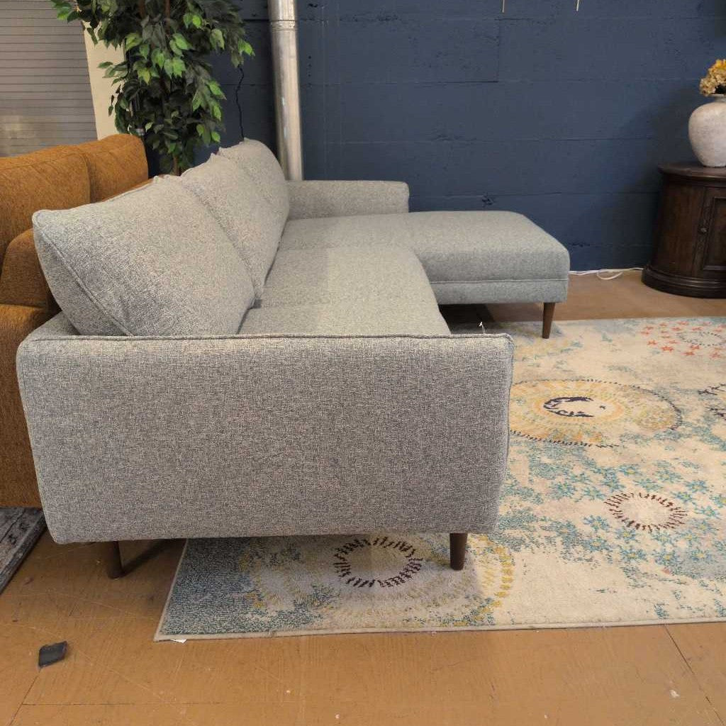 Mod Seaglass RAF Chaise Sectional