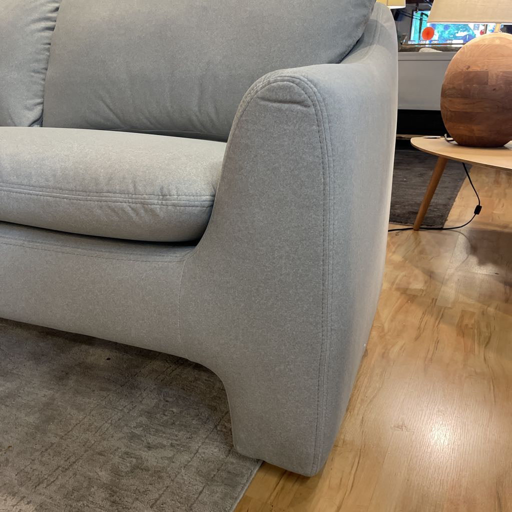 Breda Dove Grey Sofa U SOFAS