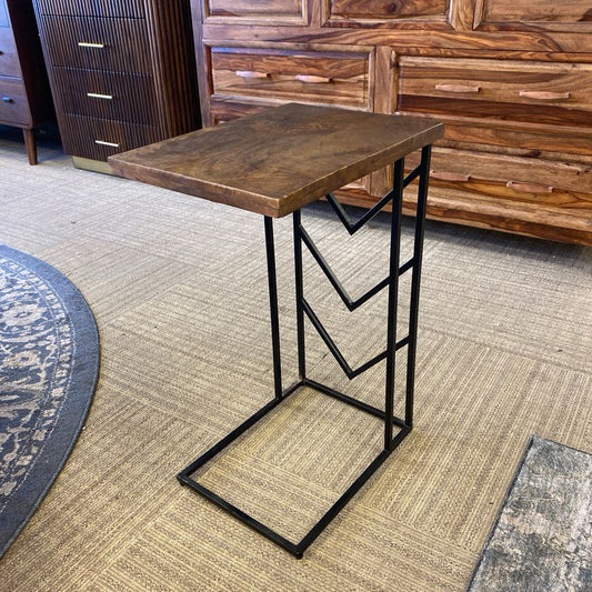 Chevron Base C Table C SIDE TABLES