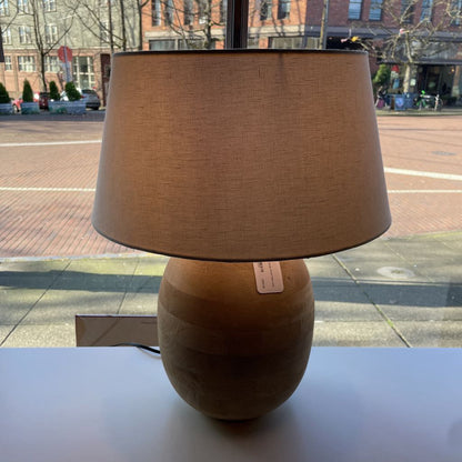 Natural Mango Wood Table Lamp LAMPS