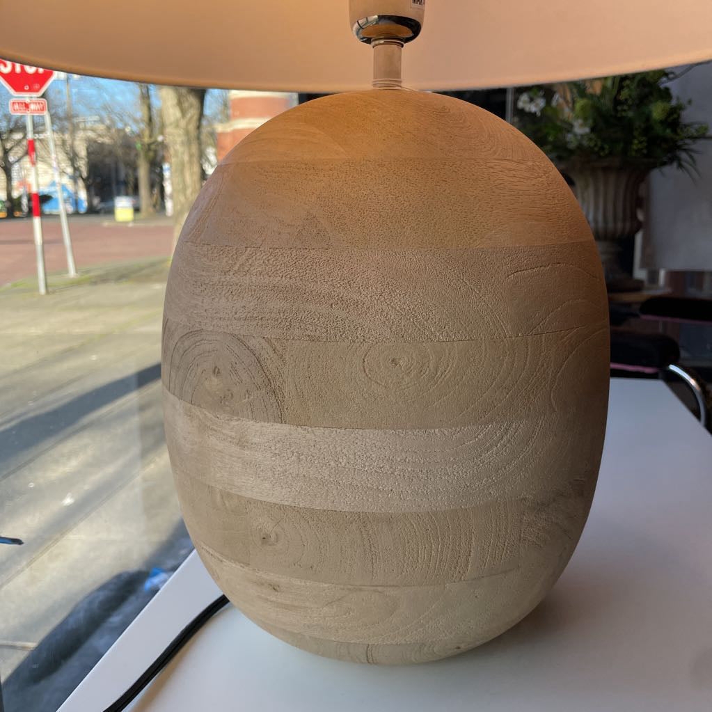 Natural Mango Wood Table Lamp LAMPS
