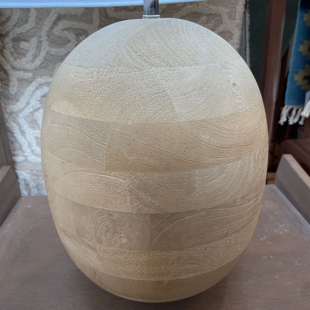 Natural Mango Wood Table Lamp LAMPS