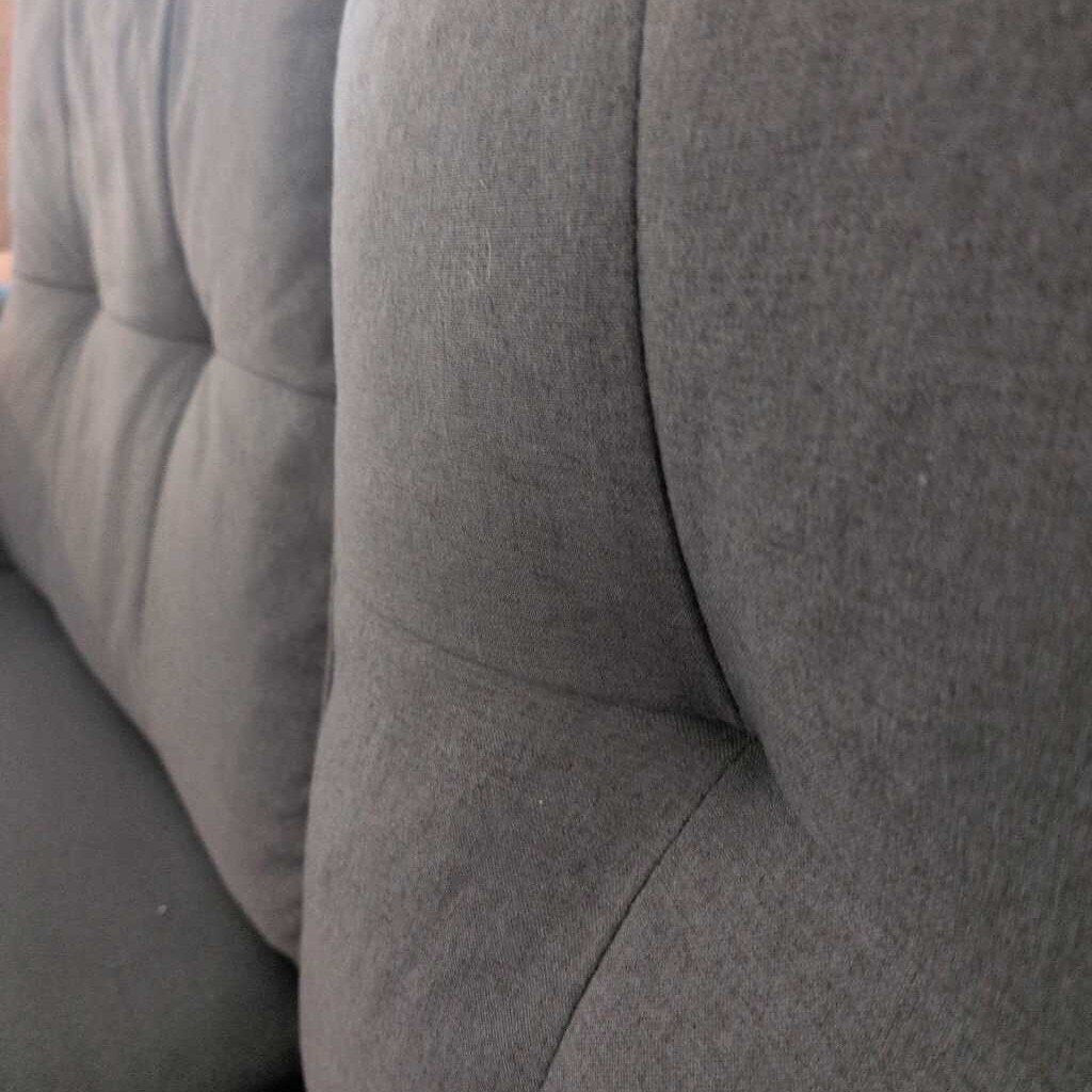 Slate Chaise blue sectional sofa