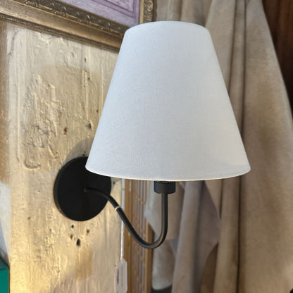 Black Sconce with Shade LAMPS