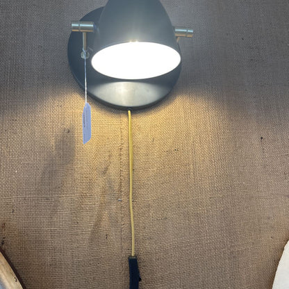 Black Spotlight Sconce LAMPS