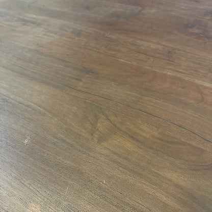 Round Dark Wood Coffee Table C COFFEE TABLES