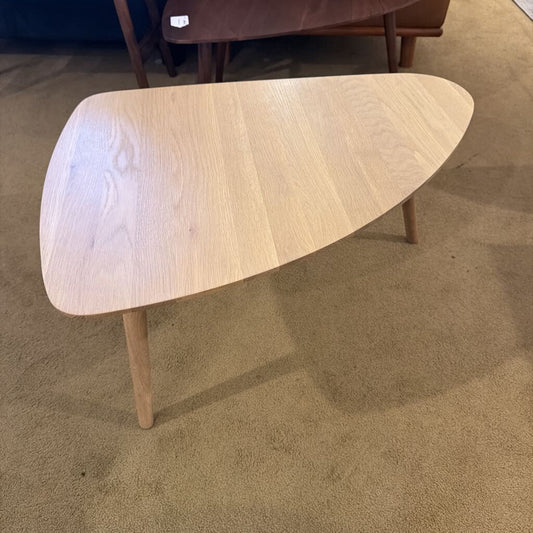 Oak Wedge Side Table
