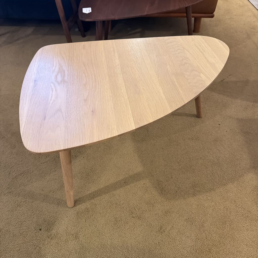 Oak Wedge Side Table C SIDE TABLES