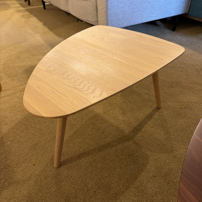 Oak Wedge Side Table