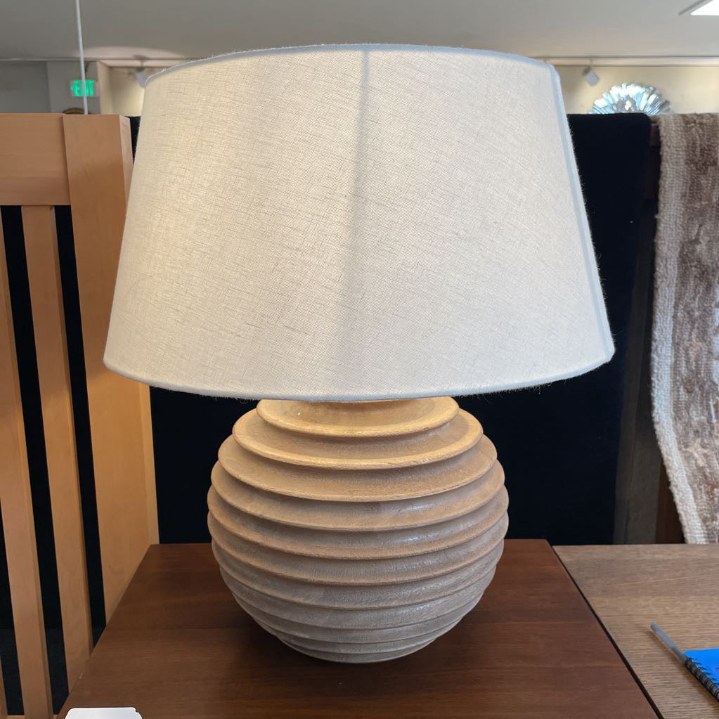 Large Ribbed Table Lamp LAMPS