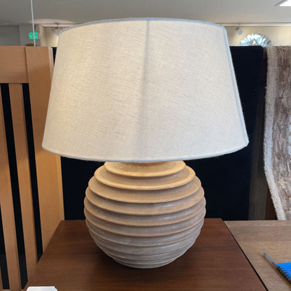 Large Ribbed Table Lamp LAMPS