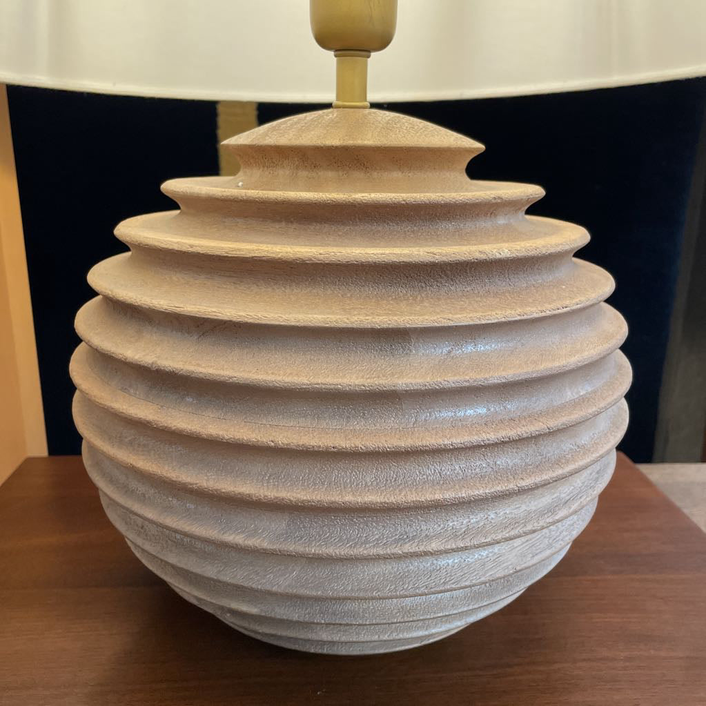 Large Ribbed Table Lamp LAMPS