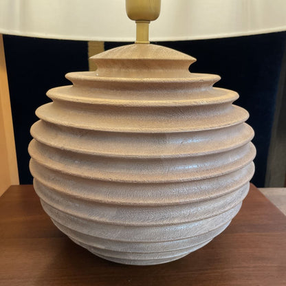 Large Ribbed Table Lamp LAMPS