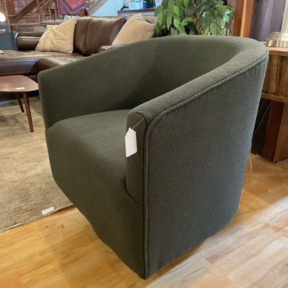 Green Swivel Chair U ACCENT CHAIRS