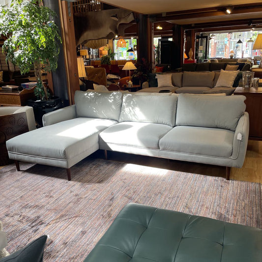 Egersund Dove Grey LAF Chaise Sectional U SECTIONALS LAF