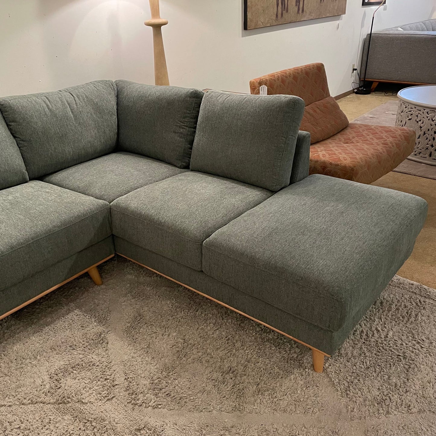 Alba Eucalyptus RAF Chaise Sectional U SECTIONALS RAF