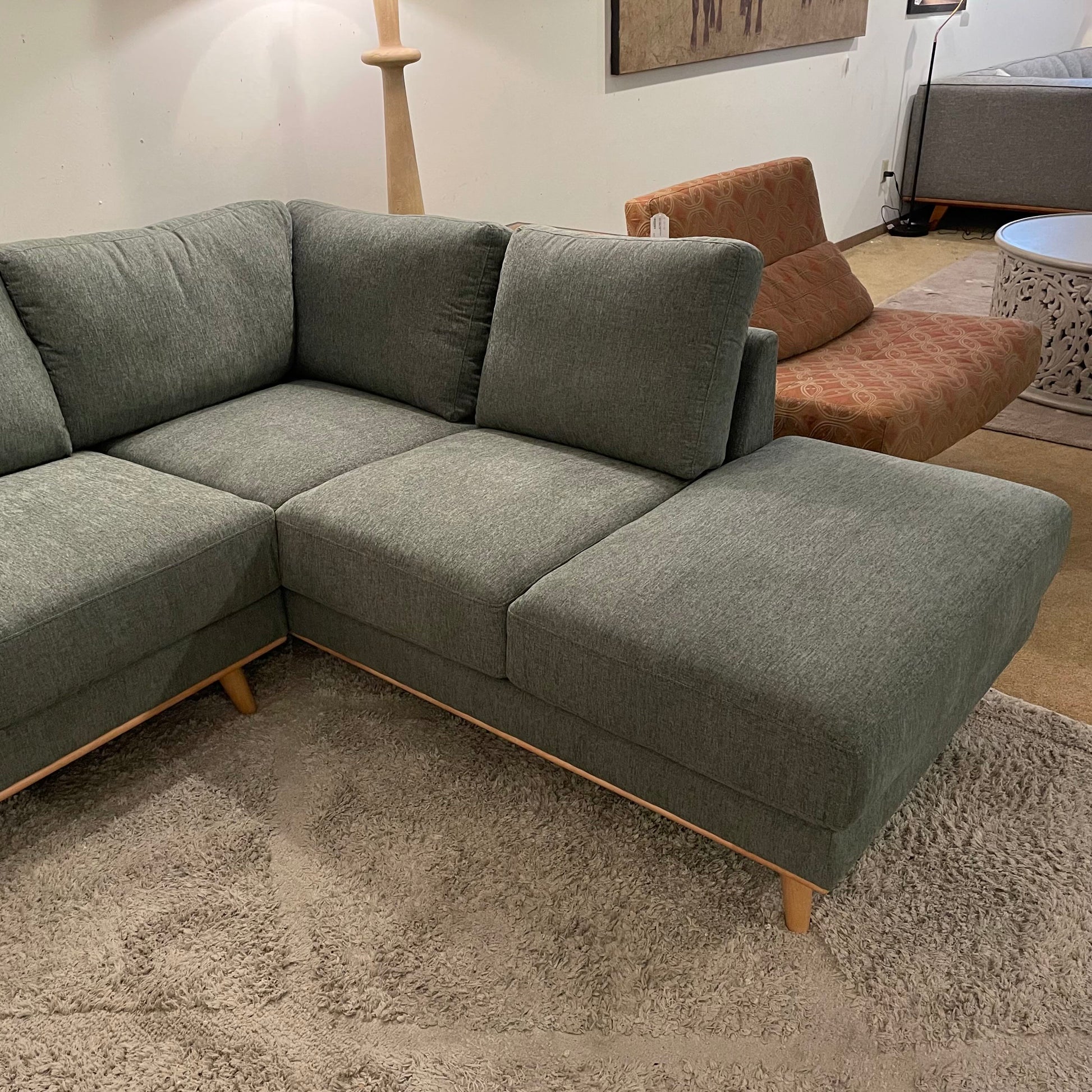 Alba Eucalyptus RAF Chaise Sectional U SECTIONALS RAF