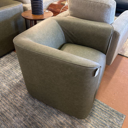 Mod Swivel Accent Chair Olive