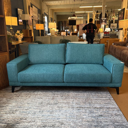 Teal Mod Sofa
