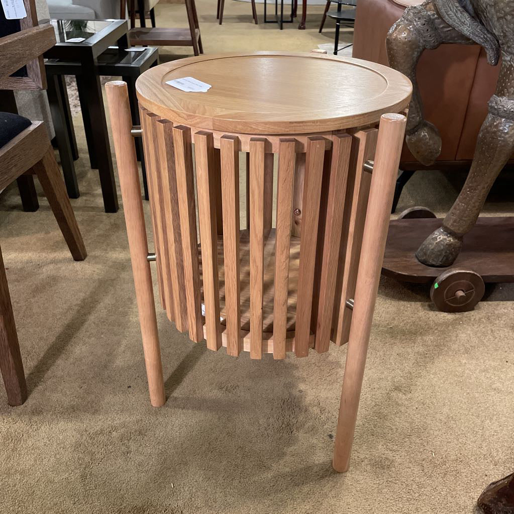 Houston Round Story Side Table C SIDE TABLES
