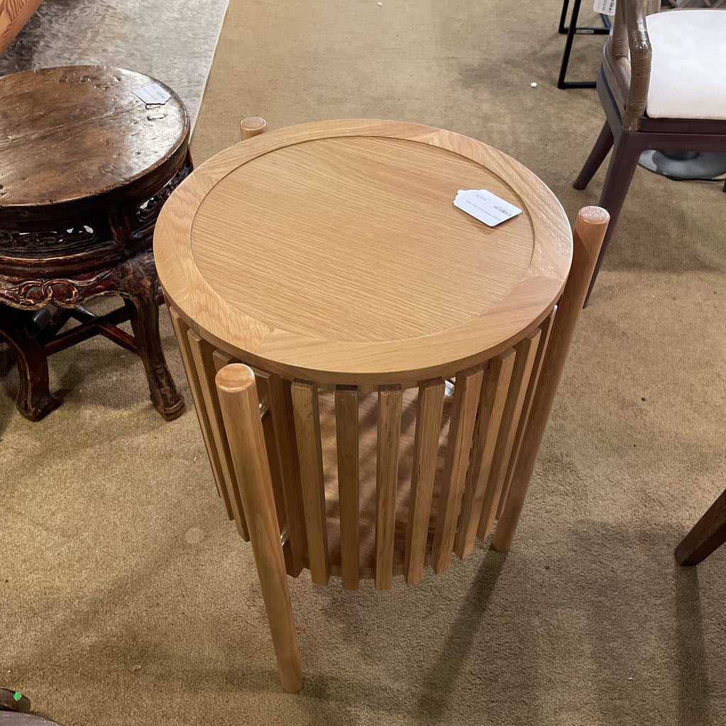 Houston Round Story Side Table C SIDE TABLES